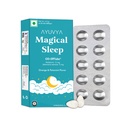 Ayuvya Magical Sleep Support Melatonin Effervescent Pills - Natural Sleep | Night Time Sleep Aid & For Morning Energy | As Seen on Shark Tank