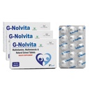 Knoll Healthcare G-Nolvita Multivitamin Multimineral Tablets with Natural Extracts | Daily Health Supplement for Energy, Immunity & Overall Wellness | 6x15 Tablets Pack
