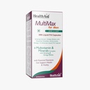 HealthAid MultiMax for Men with Ginseng, Zinc, 12 Vitamins & 8 Minerals | Multivitamin Supplement for Daily Energy, Stamina & Immunity Support | 30 Vegetarian Liquid-Filled Capsules