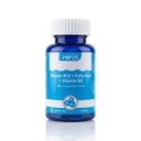 Herys Nutrafort Vitamin B12 with Vit B1, Vit B2, Vit B6, Vit B9 | Vitamin B12 Supplements for Men & Women | Methylcobalamin with Vit B1, Vit B2, Vit B6, Vit B9 Tablets - 60 Tablets
