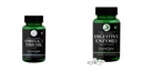 Fish-oil-capsules, Digestive-enzymes-60-vegetarian-capsules Combo | Convenient Nutrition & Wellness Routine | Multi-Product Pack