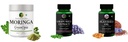 Moringa-oleifera-powder, Grape-seed-extract-60-vegetarian-capsules, Flax-seed-oil-vegetarian-capsules Combo | Convenient Nutrition & Wellness Routine | Multi-Product Pack