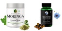 Moringa-oleifera-powder, Black-seed-oil-capsules Combo | Convenient Nutrition & Wellness Routine | Multi-Product Pack