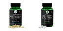 Glucosamine-msm-tablets, Digestive-enzymes-60-vegetarian-capsules Combo | Convenient Nutrition & Wellness Routine | Multi-Product Pack
