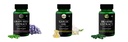 Grape-seed-extract-60-vegetarian-capsules, Garlic-oil-vegetarian-capsules, Brahmi-vegetarian-capsules Combo | Convenient Nutrition & Wellness Routine | Multi-Product Pack
