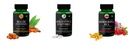 Haldi-oil-vegetarian-capsules, Digestive-enzymes-60-vegetarian-capsules, Berberine-hcl-vegetarian-capsules Combo | Convenient Nutrition & Wellness Routine | Multi-Product Pa