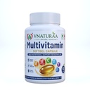Multivitamin Softgel Capsules 60 Capsules Daily Vitamin & Mineral Nutritional Supplement for Men & Women Pack of 1