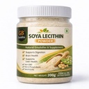 Soya Lecithin Powder 200g | Natural Emulsifier | Non-GMO | Rich in Phospholipids | Keto Friendly | Vegetarian