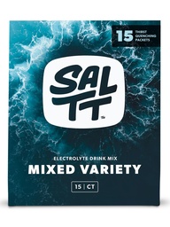 SALTT Electrolytes Powder Packets, All Things Mixed Variety Pack (15 Packets) - Magnésium, Potassium, Sodium, Trace Minerals - Vegan & Gluten Free - Voyage Essentials - Fabriqué aux États-Unis