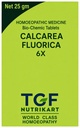 Calcarea Fluorica 6X Bio-Chemic Tablets, 25 gm | Homeopathic Biochemic Tissue Salt Tablets | Oral