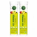 Apple Cider Vinegar ACV Moringa, 750 mg with 6% Acetic Acid, Cinnamon and Guggul Extract | Lemon Flavour (Pack Of 2)