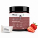 Miduty Kids B12 Gummies | Methylcobalamin with Choline, Magnesium & L-Theanine for Daily Energy, Brain Focus, Learning & Calm Focus | Biotin for Hair Support | No Added Sugar | Natural Strawberry Flavor | 30 Gummies