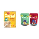 Slurrp Farm Organic Baby Cereal, Ragi, Rice and Mango with Milk, Instant Healthy Wholesome Food for & Millet Dosa Instant Mix, Supergrains Spinach and Beetroot, Natural and Healthy Food, 150