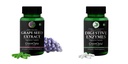 Grape-seed-extract-60-vegetarian-capsules, Digestive-enzymes-60-vegetarian-capsules Combo | Convenient Nutrition & Wellness Routine | Multi-Product Pack