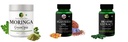 Moringa-oleifera-powder, Flax-seed-oil-vegetarian-capsules, Brahmi-vegetarian-capsules Combo | Convenient Nutrition & Wellness Routine | Multi-Product Pack