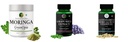 Moringa-oleifera-powder, Grape-seed-extract-60-vegetarian-capsules, Glucosamine-msm-tablets Combo | Convenient Nutrition & Wellness Routine | Multi-Product Pack