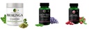 Moringa-oleifera-powder, Grape-seed-extract-60-vegetarian-capsules, Cranberry-d-mannose-hibiscus-capsules Combo | Convenient Nutrition & Wellness Routine | Multi-Product Pac