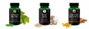 Ginkgo-biloba-vegetarian-capsules, Ease-spaz-vegetarian-capsules, Curcumin-c3-piperine-vegetarian-capsules Combo | Convenient Nutrition & Wellness Routine | Multi-Product Pa