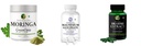 Moringa-oleifera-powder, Magnesium-glycinate-forte-tablets, Brahmi-vegetarian-capsules Combo | Convenient Nutrition & Wellness Routine | Multi-Product Pack