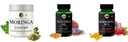 Moringa-oleifera-powder, Flax-seed-oil-vegetarian-capsules, Berberine-hcl-vegetarian-capsules Combo | Convenient Nutrition & Wellness Routine | Multi-Product Pack