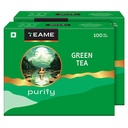 TE-A-ME Green Tea 200 Bags | Green Tea Bags | Pack of 2