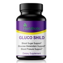 Gluco Shild Blood Sugar Control Capsules | Herbal Formula for Diabetes Care, Insulin Support & Glucose Balance | Enriched with Gudmar, Haridra, Karela & Neem – 60 Caps | gluco shield herb biotic