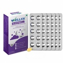 Sleepwell Melatonin 5mg Sleep Supplement | Dissolving Effervescent Tablets with Chamomile | Better than Sleep Gummies & Strips | Sleep Aid for Stress Relief & Insomnia (60 Tablets, Pack of 2)