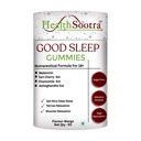 Melatonin 5mg Sleep Gummies for Adults | 60 Gummies | Mango Flavour | Sugar Free Supplement with Melatonin, Chamomile, Tart Cherry & Ashwagandha Extract | Chewable Gummy for Night Routine