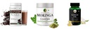 Nutritional-meal-shake-chocolate, Moringa-oleifera-powder, Garlic-oil-vegetarian-capsules Combo | Convenient Nutrition & Wellness Routine | Multi-Product Pack