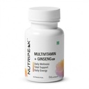 Multivitamin & Ginseng for Men, 250 mg Panax Ginseng Extract, 19 Vitamins & Minerals, K2 MK-7, 60 Vegetarian Capsules