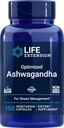 Life Extension Optimized Ashwagandha, 150 Veg Caps - Non-GMO, Gluten Free, Vegetarian Capsules