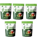 Tea Detox Drink Body Booster (Kadha) blends 30+ herbs like Amla, Turmeric, Ashwagandha, Moringa & more for detox, immunity, and digestion. 250gm Pack-5
