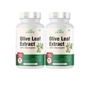Zespo Olive Leaf Extract 1300mg Pack of 2, 20% Oleuropein, 120 Capsules