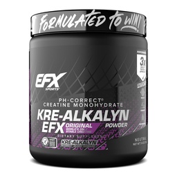 EFX Sports Kre-Alkalyn EFX Powder | pH Correct Creatine Monohydrate Powder Supplement | Strength, Muscle Growth & Performance | 140 Servings (Unflavored)