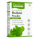 Elecious 100% Brahmi powder for Hair growth (100 grams) and Eating | 100% Natural, No preservative | Helps in reducing Hairfall, boost hair growth