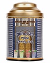 Sancha Tea Boutique, Moroccan Mint Green Tea, 100g Loose Leaves | Rainforest Alliance Certified | Refreshing & Rejuvenating Herbal Blend | Double Lid Tin Caddy