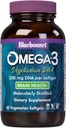 BlueBonnet Omega-3 Végétarien DHA Softgels végétariens, 200 mg, 60 Nombre ('743715009097)