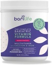 Bari Life Complete Bariatric - Supplément alimentaire Mélange de poudre, Citrate de calcium, Multivitamine, Fer - Vitamines bariatriques pour les patients à manches gastriques - (Watermelon, 60 portions)