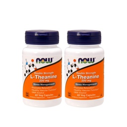Nourriture L-Theanine 200 mg, 60 Capsule végétale (2 Pack)