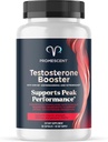Promascent Testostérone Booster pour hommes Supplément w/Tongkat Ali (LongJack), KSM-66 Ashwagandha, Goat Weed, Fenugreek & Tribulus Terrestris, soutient l'énergie naturelle, l'endurance et la force, 90 capsules
