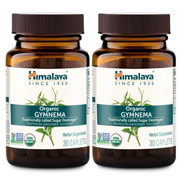 Himalaya USDA Organic Gymnema Sylvestre Extract 700mg,Gymnema Sylvestre Supplements,Herbal Glucose Metabolism Support,Gymnema Sylvestre Capsules,Non-GMO, Vegan, Gluten Free,Additive Free,60 Caplets