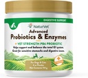 NaturVet – Advanced Probiotics & Enzymes - Plus Vet Strength PB6 Probiotic | Supports and Balances Pets with Sensitive Stomachs & Digestive Issues | for Dogs & Cats (4 oz)