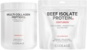 Ultimate Muscle & Recovery Pack: Collagen Peptides Powder and Beef Protein