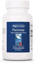 Groupe de recherche sur l'allergie Supplément de porc pancréas - Pancréas Glandulaire naturel, 425mg Enzymes pancréatiques, Enzymes digestifs Amylase, Protase - 60 Compte