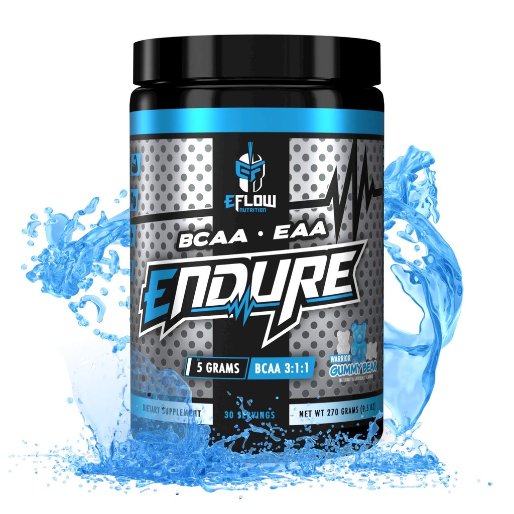 eFlow Nutrition Endure BCAA Plus EAA - Acides aminés essentiels Poudre ...