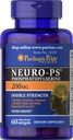 Puritans Pride Neuro-ps (phosphatidylsérine), Blanc, 60 Nombre (paquet de 1)