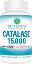 Best Earth Naturals Catalase Supplement 15,000 - Hair Supplements for Strong Hair - 30-Day Supply