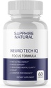 Supplément Cerveau de Neuro Tech IQ - Pilules Neurotech Iq Focus Enhancement Formula (60 capsules)