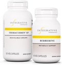Integrative Therapeutics Bundle with Berberine, 60 Capsules & Theracurmin HP, 120 Capsules - Berberine for Metabolic Support* - Theracurmin Supplement That's 27x More Bioavailable*