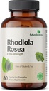 Futurebiotics Rhodiola Rosea Powder Adaptogenic Herb Vegetarian Capsules, 60 Count